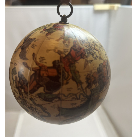 Celestial & Terrestrial Globe 1551 Heaven & Earth Christmas Tree Ornaments - Picture 3 of 4